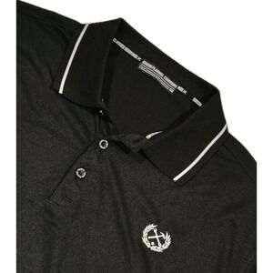Dixxon Flannel Polo Shirt Black 3XL Mens Casual Short Sleeve